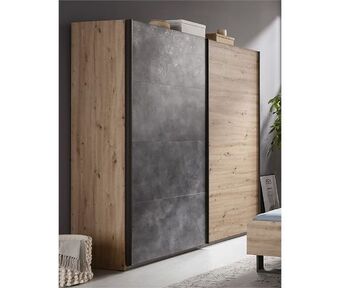 Conforama Roupeiro 2 portas deslizantes 200cm systema promoção
