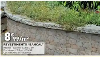 Bricomarché Revestimento "BANCAL" 34x50mm promoção