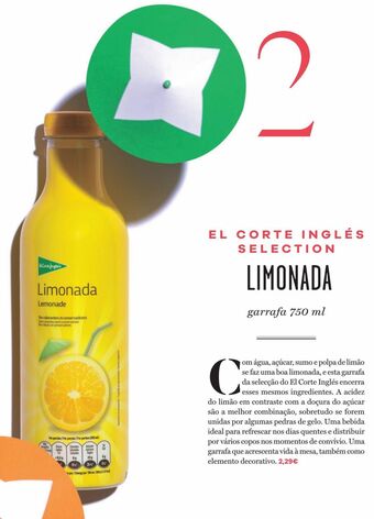 Limonada el corte inglés