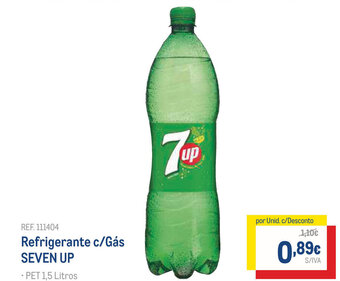 Makro Refrigerante c/ gas Seven Up promoção