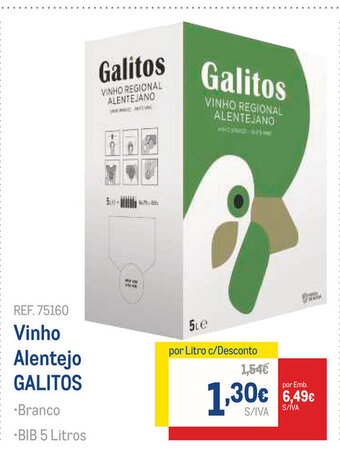 Vinho Alentejo Galitos