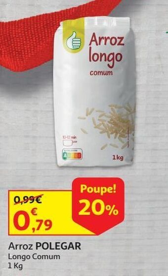 Auchan Arroz polegar promoção