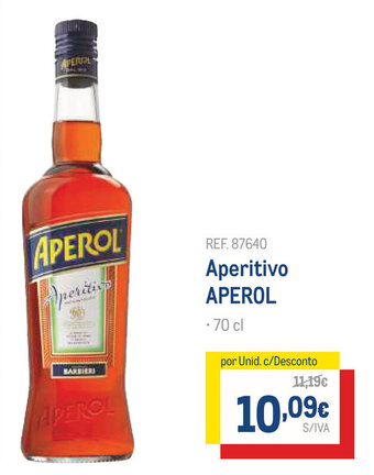 Aperitivo Aperol 70cl