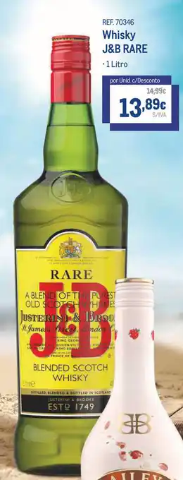 Makro Whisky J&B Rare 1L promoção