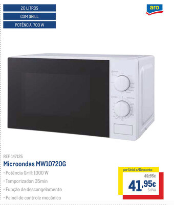 Microondas MW10720G