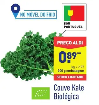 ALDI Couve Kale Biológica promoção