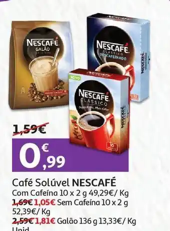 Auchan Cafe soluvel nescafécafe soluvel nescafé promoção