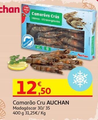 Auchan Camarao cru auchan promoção