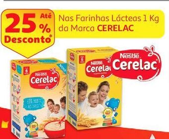 Auchan Farinha láctea cerelac promoção