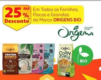 Auchan Cornflakes origens bio promoção