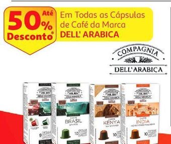 Auchan Cápsulas comp. dell'arabica promoção
