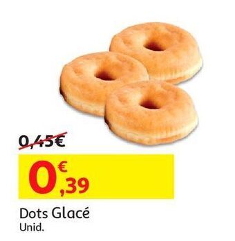 Auchan Dot´s:glacé uni promoção
