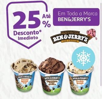 Auchan Gelado ben & jerry's promoção