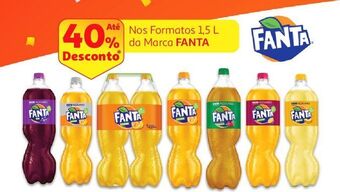Auchan Refrigerante c/ gás fanta promoção
