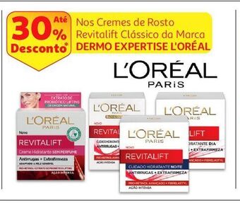 Auchan Creme rosto l´oreal paris promoção