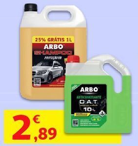 Auchan Limpa vidros arbo promoção