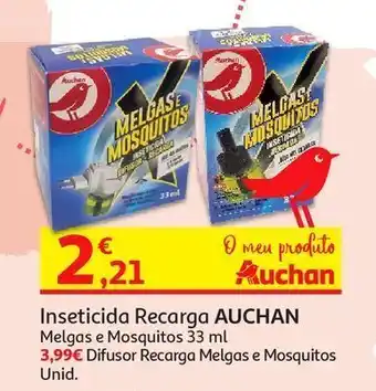 Inseticida recarga auchan
