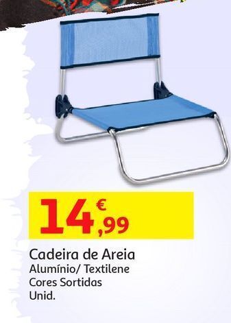 Auchan Cadeira de areia eredu promoção