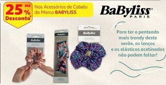 Auchan Elástico cabelo babyliss promoção