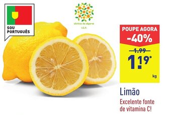 ALDI Limão promoção
