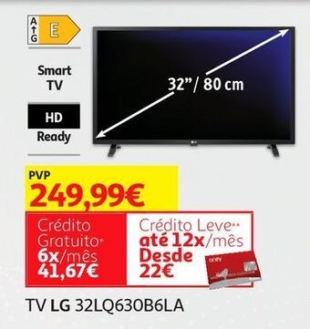 Auchan Tv lg 32lq630b6la promoção
