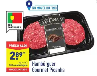 ALDI Hamburgúer Gourmet Picanha promoção