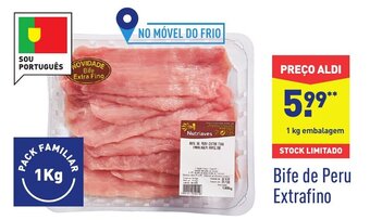 ALDI Bife de Peru Extrafino 1kg promoção