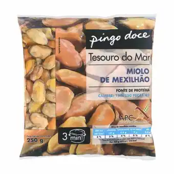 Pingo Doce Miolo de mexilhão congelado pingo doce promoção