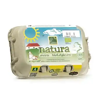 Pingo Doce Ovos biológicos classe m natura promoção