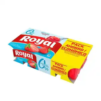 Pingo Doce Gelatina de morango 0% açúcar royal promoção