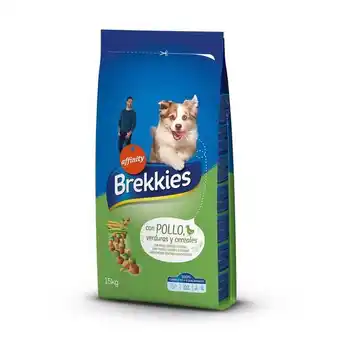 Pingo Doce Ração seca para cão adulto sabor frango vegetais e cereais brekkies promoção