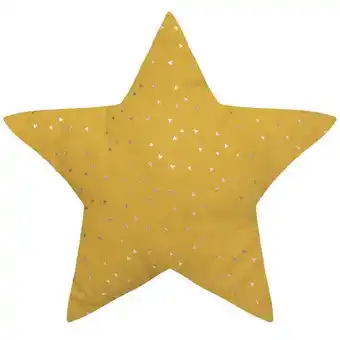 Hôma Almofada berlingot estrela ocre promoção