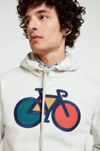 Springfield Sweatshirt capuz bicicleta promoção
