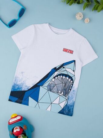 Prénatal T-shirt rapaz "shark attack" - prénatal promoção