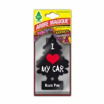 Ambientador placa arbre magique i love my car