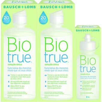 Well's Líquido limpeza para lentes de contacto biotrue promoção