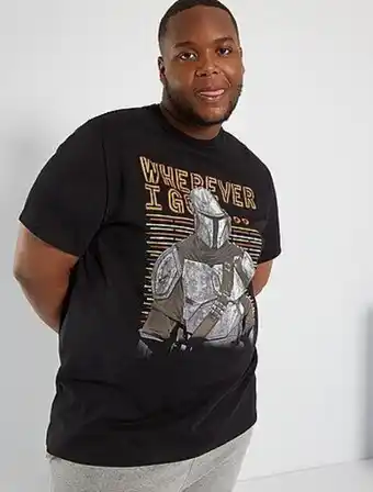 Kiabi T-shirt 'the mandalorian' com gola redonda promoção