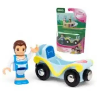 Brio set juego bella y vagón, la bella y la bestia