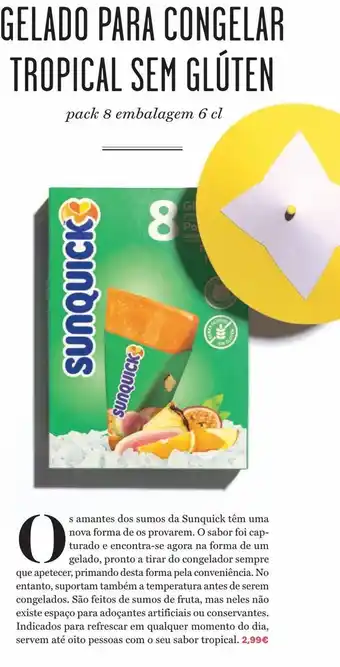 Suco de frutas sunquick