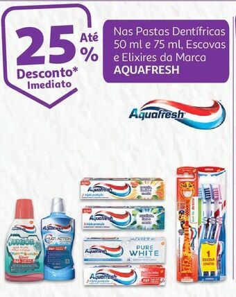 Auchan Pasta dentífrica aquafresh promoção