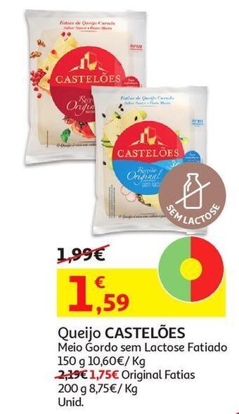 Auchan Queijo castelões promoção