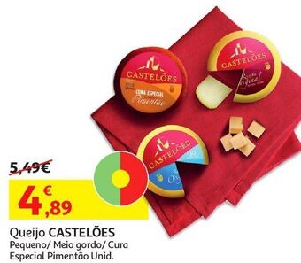 Auchan Queijo castelões promoção