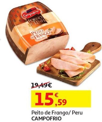 Auchan Peito de frango campofrio promoção