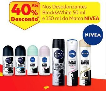 Auchan Deo roll on nivea promoção