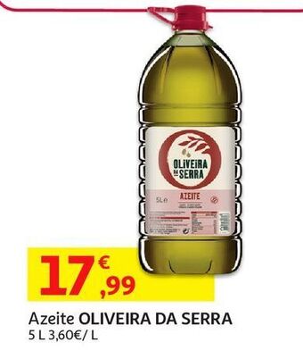 Auchan Azeite oliveira da serra: 5l promoção