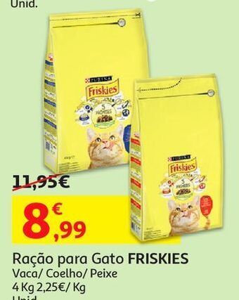 Auchan Ração gato friskies promoção