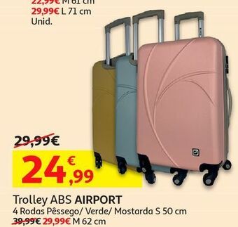 Auchan Trolley abs airport promoção