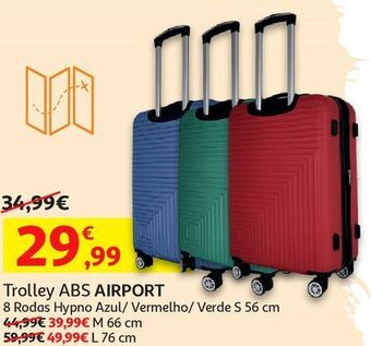 Auchan Trolley abs airport promoção