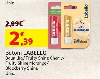 Auchan Batom labello promoção