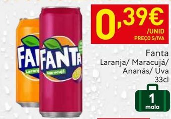 Recheio Refrescos fanta promoção